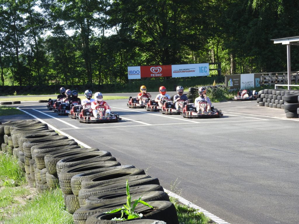 Race start ved Mou Gokart Bane
